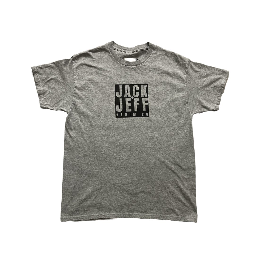 Box Logo Tee // Heather Grey
