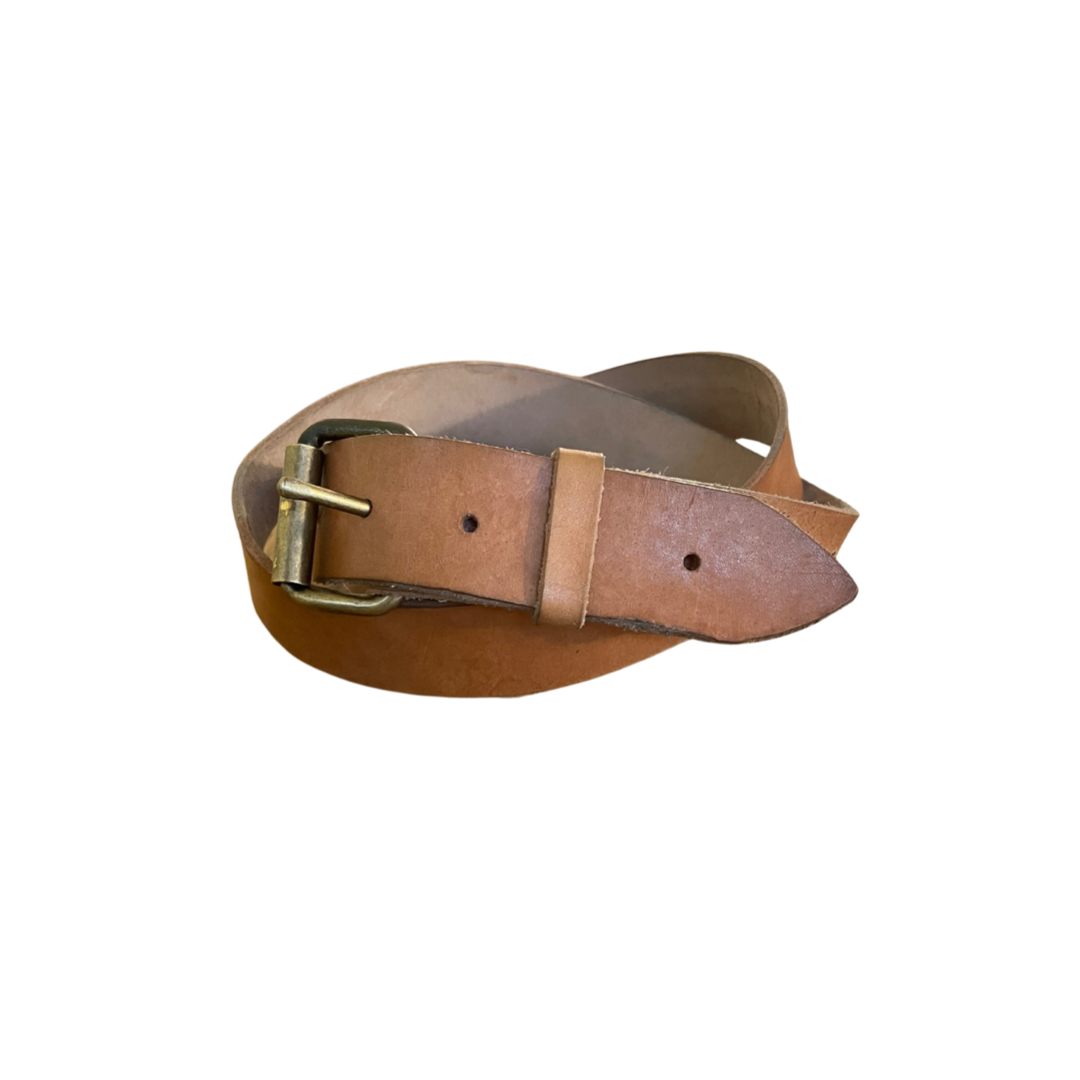Belt // Veg Tanned Leather // Natural